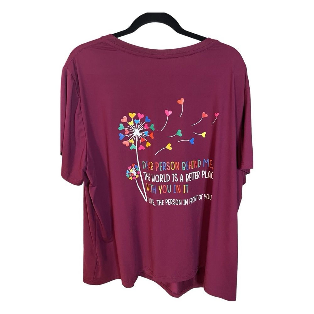 A cute plus size t-shirt in size 2-3X - Picture 5 of 5